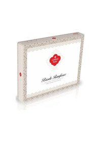 Resim Ranforce Çift Kişilik Nevresim Takımı Joli Kiremit - Elm-01-456005 Renkli 