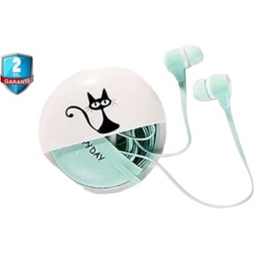 Resim STARCOM Kedi Figürlü Kulaklık 