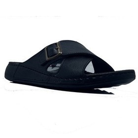 Resim Enova Siyah Tokalı Rahat Şık Dışarı Içeri Kadın Terliği Siyah 