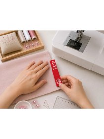 Resim EVORADECO Dikiş Kenar Payı Bırakma Cetveli / Dikiş Aksesurı / Kenar Kıvırma Cetvel Seti 