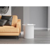 Resim Echo Furniture Seton Beyaz Sehpa 45 cm 