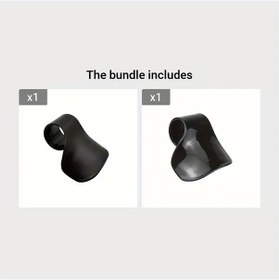 Resim Hightower Matte Black+glossy Black Ayarlanabilir Gaz Destekli Bilek Dinlendirici Off-road Motosikletler İçin 