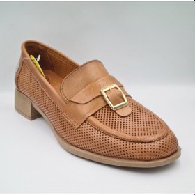 Resim Mammamia D25ya-7295 Taba Renk Hakiki Deri Kadın Casual Ayakkabı TABA DERİ 