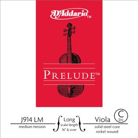 Resim D'Addario J914LM Prelude Viyola Teli 