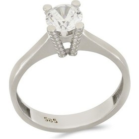 Resim Altın Tektaş Yüzük T045311 