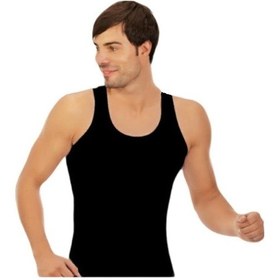 Resim 3 Adet Erkek % 100 Pamuk Likralı Sporcu Atleti (Rambo Atleti) 