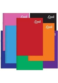 Resim Cool A5 40 Yaprak Tel Dikişli Güzel Yazı Defteri Keskin Color 24'lü Şrink 