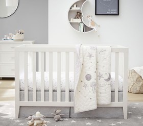 Resim Camden Dönüştürülebilir Beşik, Modern & Güvenli Bebek Beşiği 