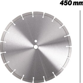 Resim Beton Kesme Testeresi Elmas Testere Bıçağı Kesim Beton 450 mm Zemin Kesme Testeresi Diski 