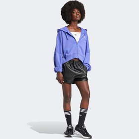 Resim adidas Essentials Short French Terry Kadın Mavi Eşofman Üstü 