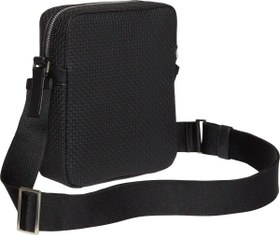 Resim Calvin Klein EMBOSSED WOVEN REPORTER Erkek Siyah Omuz Çanta 