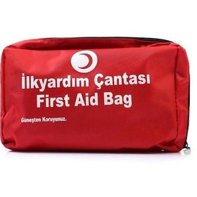 Resim İlkyardım Çantası Kumaş Araba Ve İşyerine Uygun 