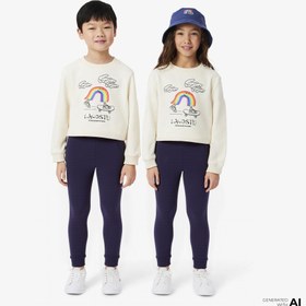 Resim Lacoste Classic Çocuk Lacivert Eşofman Altı 