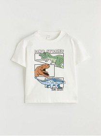 Resim LC Waikiki Timeless Clothing & Zamansız Seçimler Erkek Çocuk Gabardin Gömlek ve T-shirt 
