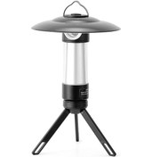 Resim Wezone 5 Modlu Şarj Edilebilir Kamp Lambası - 2000mah Pil, Manyetik Taban, Tripod Desteği, 48 Saate Kadar Çalışma Süresi Siyah 