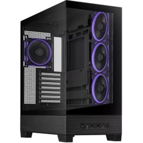 Resim ASUS A31 PLUS Tamperli Cam ARGB Siyah USB 3.2 ATX Mid-Tower Gaming (Oyuncu) Kasası 