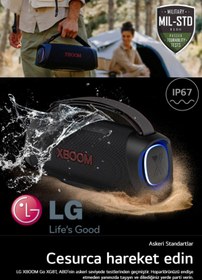 Resim LG Taşınabilir Bluetooth hoparlör, 15saat Pil+8'' woofer ,3'' tweeter Yüksek Ses 60W Sound Boost 