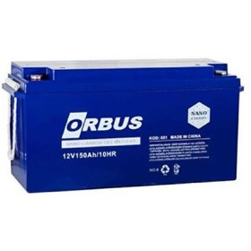 Resim ORBUS 12 VOLT 150 AMPER KARBON JEL AKÜ DERİN DÖNGÜ DEEP CYCLE 