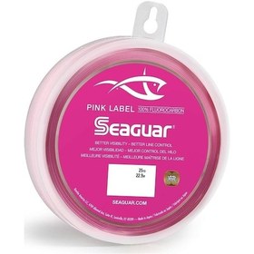 Resim Seaguar Pink Label 22.9mt 0.405mm %100 Fluoro Carbon Misina 