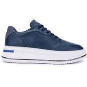 Resim Kemal Tanca Tamer Tanca Erkek Hakiki Deri Lacivert Sneakers & Spor Ayakkabı 