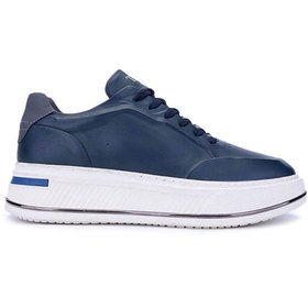 Resim Kemal Tanca Tamer Tanca Erkek Hakiki Deri Lacivert Sneakers & Spor Ayakkabı 