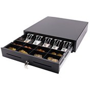Resim Olympia XLD 460A 8 Bozuk Para 4 Kağıt Para Bölmeli Geniş Tip Metal Para Çekmecesi 