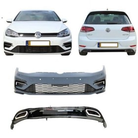 Resim autogp Vw Golf 7.5 Rline Body Kit Tampon Seti 2017 / 2021 