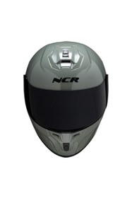 Resim NCR Rapid Siyah Camlı Kapalı Kask (Ece Belgeli) Uyumlu 