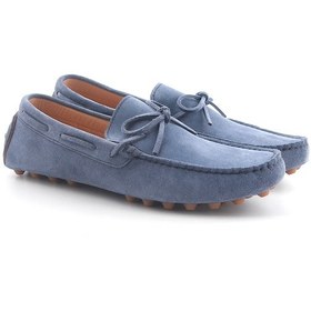 Resim Oxford Klasik Erkek Tz-13401 John May Denim Süet Lacivert 