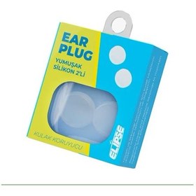 Resim Elipse Kulak Tıkacı 2'li Silikon 