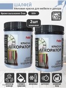 Resim Modocolore Mobilya İçin Tebeşir Boya 2 Adet - Mavi 482139791 