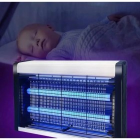 Resim Elektrikli Uv Sivrisinek Öldürücü Lamba Orta Boy 