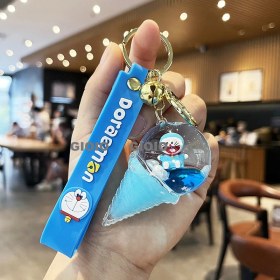 Resim Silver1 Gıoıo Yeni Şanslı Kedi Sevimli Anahtarlık Dıy Küçük Kolye Ejderha Yılı Bebek Çizgi Film Çanta Kolye Anahtarlık (Yurt Dışından) 