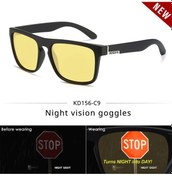 Resim Kdeam Polarize Güneş Gözlüğü Gece Görüşü/fotokromik Sürüş Uv400 Kd156 Cekırmızı51gri Gri 