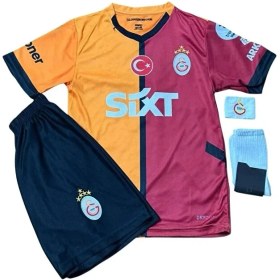 Resim Alaturka Mix Galatasaray 2024/25 Iç Saha Çocuk Ⓘ Forması 4lü Set 