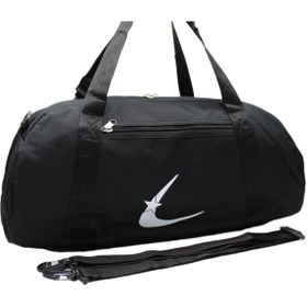 Resim Harmela Siyah Renkli Spor Çantası Seyahat Çantası Ve Fitness Çantası 