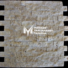 Resim Mym Mermer Yapı Market Klasik Traverten Patlatma Mozaik 