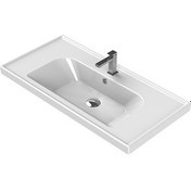 Resim Turkuaz Cerastyle Frame Etajerli Lavabo 90 cm 031300U 