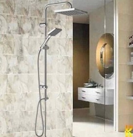 Resim Irmak Su Armatürleri Robot Tepe Duş Seti 