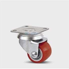 Resim Sessiz Ağır Yük Tekerleği Düz 0352 - 4 Adet 