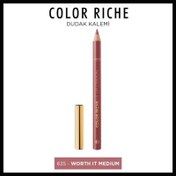 Resim Loreal Paris Color Riche Dudak Kalemi - 635 Worth It Medium 