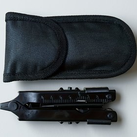 Resim Paslanmaz Çelik Çok Amaçlı Pense - Taşınabilir Araç ve Açık Hava Çoklu Alet, Tornavidalar, Altıgen Anahtarlar, Çekiç ile Ev, Araba, Kamp, DIY Tamirler için Kompakt Dayanıklı Tasarım 