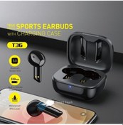Resim Wondernest T36tws Spor Mikrofonlu Kablosuz Kulaklık Bluetooth 5.0 Awei Pd 