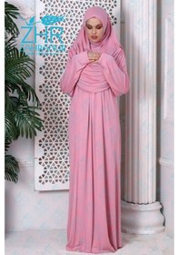 Resim Zahranur Lady Namaz Elbisesi - Pembe 