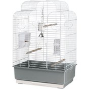 Resim Ferplast Gala Kuş Kafesi Beyaz 