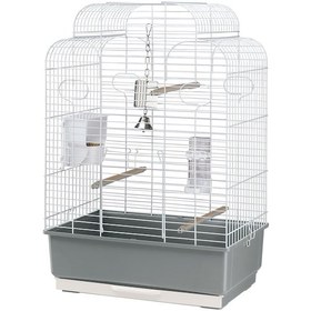 Resim Ferplast Gala Kuş Kafesi Beyaz 
