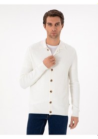 Resim Cacharel Ekru Regular Fit Triko Hırka Bej 