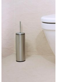Resim M-e42-30-06 Cigo Wc Tuvalet Fırçası Paslanmaz Mat İç Kısım Siyah Açık Ahşap 