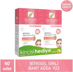 Resim Bioder Ağda Bandı Yüz İçin 1+1 