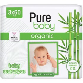 Resim Bambu Islak Mendil 3x60'lı - STD / STD 